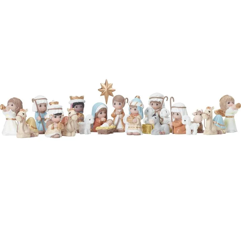 Precious Moments Nativity Figurines Advent Calendar, 26-Piece Set 5 Precious Moments Nativity Figurines Advent Calendar, 26-Piece Set - Image 3