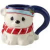 Precious Moments Bear-y Christmas To You Mug, 14 Oz. 1 Precious Moments Bear-y Christmas To You Mug, 14 Oz. -Hallmark shop Precious Moments Polar Bear Sculpted Mug 231414 01