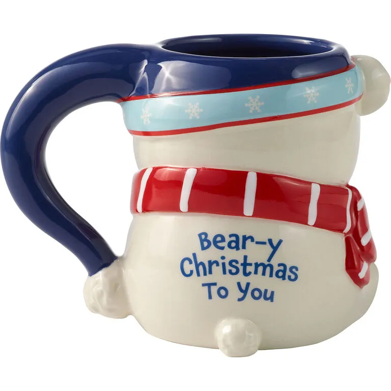Precious Moments Bear-y Christmas To You Mug, 14 Oz. 4 Precious Moments Bear-y Christmas To You Mug, 14 Oz. - Image 2