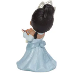 Precious Moments Disney My Dream Starts With Me Tiana Figurine, 5" 9 Precious Moments Disney My Dream Starts With Me Tiana Figurine, 5" -Hallmark shop Precious Moments Tiana in Blue Dress Figurine 211026 04