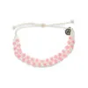 Pura Vida Pink Woven Seed Bead Checkerboard Bracelet -Hallmark shop Pura Vida Pink Checkered Bead Bracelet 36239PWH 01