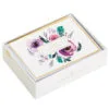 Hallmark Purple Flowers Blank Thank-You Notes, Box Of 8 -Hallmark shop Purple Flowers Blank ThankYou Notes 1499THK2104 01