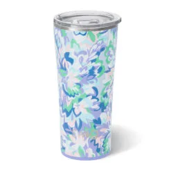 Swig Morning Glory Stainless Steel Tumbler, 22 Oz.