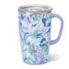 Swig Morning Glory Stainless Steel Travel Mug, 18 Oz.