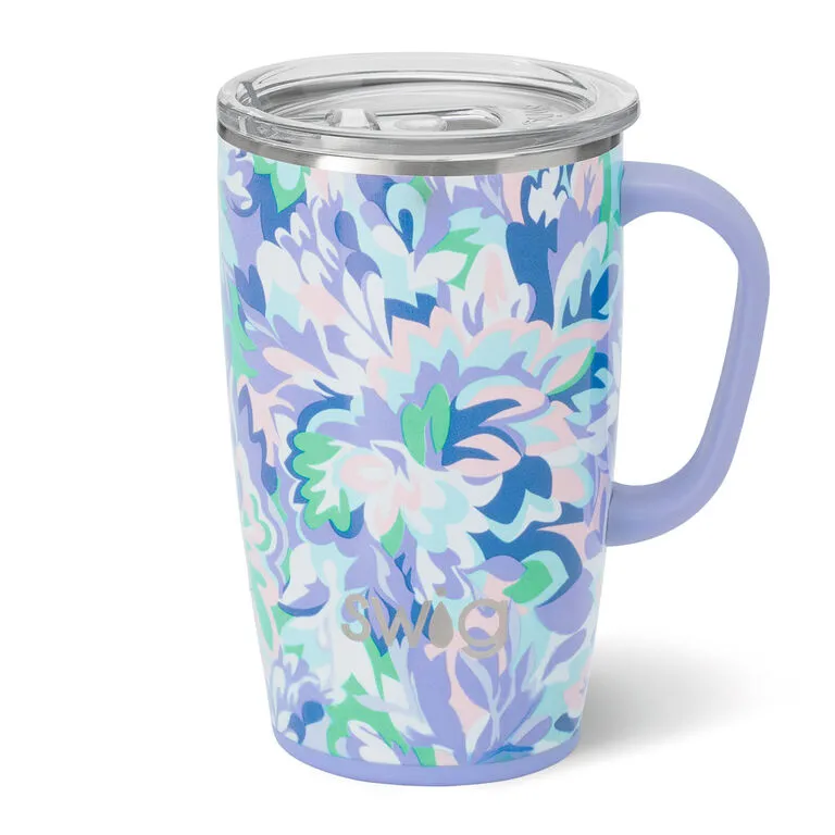 Swig Morning Glory Stainless Steel Travel Mug, 18 Oz. 3 Swig Morning Glory Stainless Steel Travel Mug, 18 Oz.