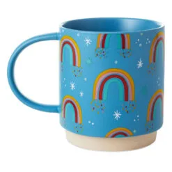 Hallmark Rainbows Mug, 16 Oz. 5 Hallmark Rainbows Mug, 16 Oz. -Hallmark shop Rainbows Ceramic Mug 1MUG3544 02