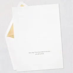 Hallmark With All My Heart Quilled Paper Handmade Love Card 12 Hallmark With All My Heart Quilled Paper Handmade Love Card -Hallmark shop Red Letters Quilled Paper Handmade Romantic Love Card 1299LAD2811 03