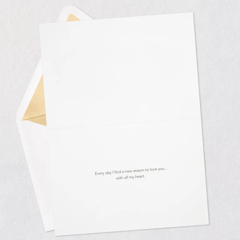 Hallmark With All My Heart Quilled Paper Handmade Love Card 5 Hallmark With All My Heart Quilled Paper Handmade Love Card - Image 3