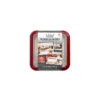 Red Fancy Panz Square Foil Pan Serving Tray -Hallmark shop Red Square Serving Tray With Lid for 8x8 Foil Pans FP88002 01