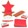 Hallmark Color Pop 60-Piece Tableware Premium Party Kit, Red Star -Hallmark shop Red Star Shape Plates Party in a Box Supplies 5CLP1013 01