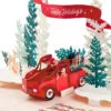 Hallmark Joy To You 3D Pop-Up Christmas Card 2 Hallmark Joy To You 3D Pop-Up Christmas Card -Hallmark shop Red Truck 3D PopUp Christmas Card 1299IXC7122 01