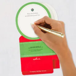 Hallmark Red Truck Snow Globe Musical 3D Pop-Up Christmas Card With Motion -Hallmark shop Red Truck Snowglobe 3D PopUp Music Motion Christmas Card 1299XOD9992 07