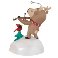 Hallmark Festive Fiddler Musical Ornament -Hallmark shop Reindeer Playing Violin Musical Keepsake Ornament 2199QGO2937 06