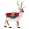 Hallmark Father Christmas's Reindeer Ornament 2 Hallmark Father Christmas's Reindeer Ornament -Hallmark shop Reindeer With Toy Sack Keepsake Ornament 2199QXE3287 01