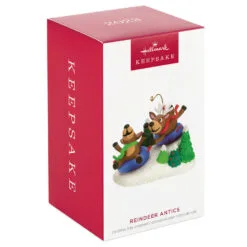 Hallmark Reindeer Antics Ornament -Hallmark shop Reindeer on Snow Tubes Keepsake Ornament 2499QGO2747 04