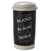 Hallmark Rejoice Repeat Ceramic Travel Mug, 12 Oz. -Hallmark shop Rejoice and Be Glad Ceramic Travel Mug 1SNN1065 01