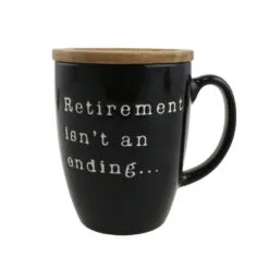 Our Name Is Mud Retirement Mug With Lid, 16 Oz.
