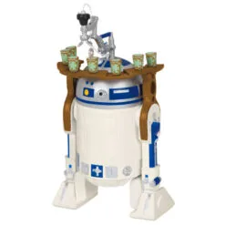 Hallmark Star Wars: Return Of The Jedi™ Drink-Serving Droid Ornament -Hallmark shop Return of Jedi Drink Droid Keepsake Ornament 1999QXE3299 06