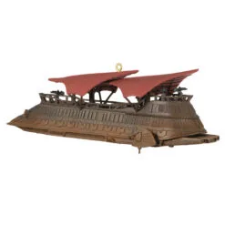 Hallmark Star Wars: Return Of The Jedi™ Jabba's Sail Barge, The Khetanna™ Ornament With Sound -Hallmark shop Return of Jedi Jabbas Barge Keepsake Ornament 3799QXI7109 06
