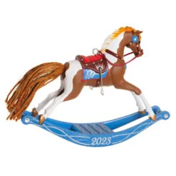 Hallmark Rocking Horse Memories 2023 Ornament -Hallmark shop Rocking Horse Keepsake Ornament 1799QXR8089 06