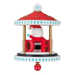 Hallmark Santa-Go-Round Ornament -Hallmark shop Santa Carousel Keepsake Ornament 2299QGO2647 06
