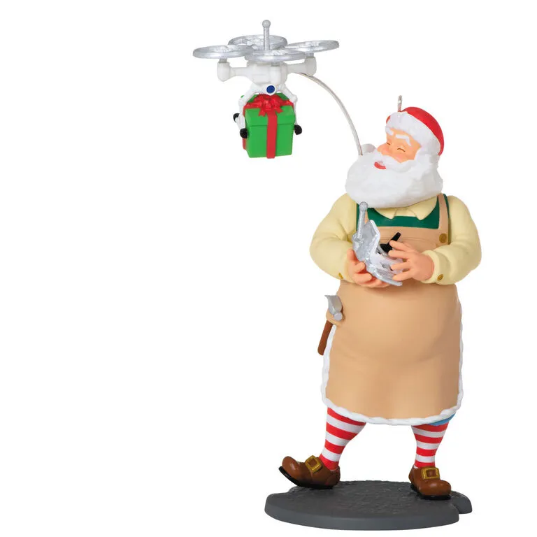 Hallmark Toymaker Santa Ornament 3 Hallmark Toymaker Santa Ornament