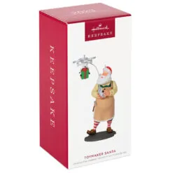 Hallmark Toymaker Santa Ornament 11 Hallmark Toymaker Santa Ornament -Hallmark shop Santa With Drone Keepsake Ornament 1999QXR8047 04