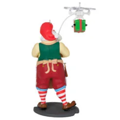Hallmark Toymaker Santa Ornament 13 Hallmark Toymaker Santa Ornament -Hallmark shop Santa With Drone Keepsake Ornament 1999QXR8047 06
