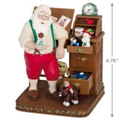 Hallmark The Artist At Work Special Edition Exclusive Ornament -Hallmark shop Santa at Work Keepsake Ornament 4999QGO2827 03