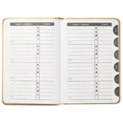 Hallmark Satin Gold Address Book -Hallmark shop Satin Gold Address Book root 1ADD1874 ADD1874 03.jpg Source Image