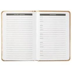 Hallmark Satin Gold Address Book -Hallmark shop Satin Gold Address Book root 1ADD1874 ADD1874 05.jpg Source Image