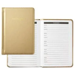Hallmark Satin Gold Address Book -Hallmark shop Satin Gold Address Book root 1ADD1874 ADD1874 06.jpg Source Image