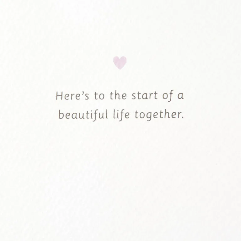 Hallmark Happily Ever After Quilled Paper Handmade Wedding Card 4 Hallmark Happily Ever After Quilled Paper Handmade Wedding Card - Image 2