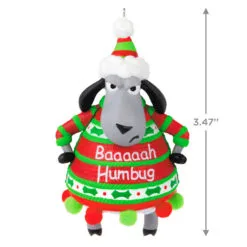 Hallmark Baaaaah Humbug! Ornament -Hallmark shop Sheep in Baaaaah Humbug Sweater Keepsake Ornament 1799QGO2849 03