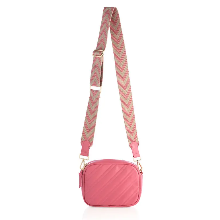 Shiraleah Pink Charlie Crossbody Purse 3 Shiraleah Pink Charlie Crossbody Purse