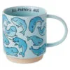 Hallmark All-Porpoise Funny Mug, 16 Oz. -Hallmark shop Shoebox AllPorpoise Mug Funny Coffee Cup 1MUG3521 01