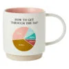 Hallmark Get Through The Day Pie Chart Funny Mug, 16 Oz. -Hallmark shop Shoebox Get Through the Day Pie Chart Funny Mug 1MUG3525 01
