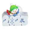 Hallmark Mini A Snowy 2023 Ornament With Light, 1.25" -Hallmark shop Snowman 2023 Keepsake Ornament 1299QXM9209 01