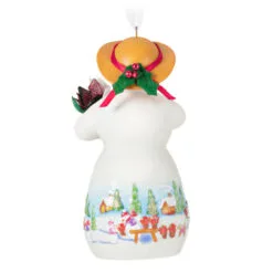 Hallmark Snowtop Lodge Terran S. Gardner Porcelain Ornament 13 Hallmark Snowtop Lodge Terran S. Gardner Porcelain Ornament -Hallmark shop Snowman with Flower Pot Keepsake Ornament 2299QXR8119 06