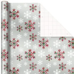 Hallmark Snow Merry 3-Pack Foil Christmas Wrapping Paper Assortment, 60 Sq. Ft. 13 Hallmark Snow Merry 3-Pack Foil Christmas Wrapping Paper Assortment, 60 Sq. Ft. -Hallmark shop Snowmen and Plaid Foil Christmas Wrapping Paper 5JXW1061 05