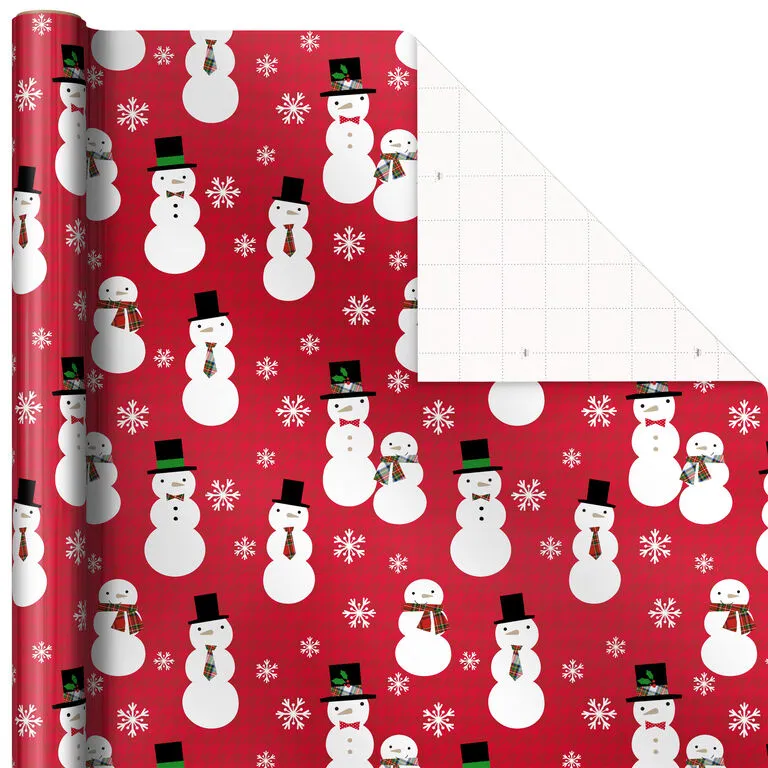 Hallmark Snow Merry 3-Pack Foil Christmas Wrapping Paper Assortment, 60 Sq. Ft. 8 Hallmark Snow Merry 3-Pack Foil Christmas Wrapping Paper Assortment, 60 Sq. Ft. - Image 6