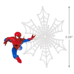 Hallmark Marvel Spider-Man Spidey Spins A Snowflake Ornament -Hallmark shop Spiderman Snowflake Keepsake Ornament 1999QXI7467 03