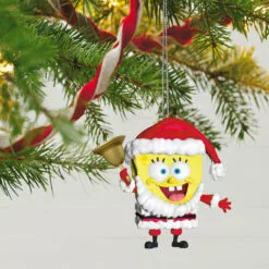 Hallmark Nickelodeon SpongeBob SquarePants Santa Ornament 9 Hallmark Nickelodeon SpongeBob SquarePants Santa Ornament -Hallmark shop SpongeBob Santa Keepsake Ornament 1899QXI7367 02