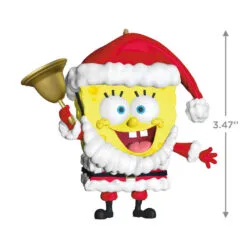 Hallmark Nickelodeon SpongeBob SquarePants Santa Ornament 10 Hallmark Nickelodeon SpongeBob SquarePants Santa Ornament -Hallmark shop SpongeBob Santa Keepsake Ornament 1899QXI7367 03
