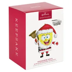 Hallmark Nickelodeon SpongeBob SquarePants Santa Ornament 11 Hallmark Nickelodeon SpongeBob SquarePants Santa Ornament -Hallmark shop SpongeBob Santa Keepsake Ornament 1899QXI7367 04