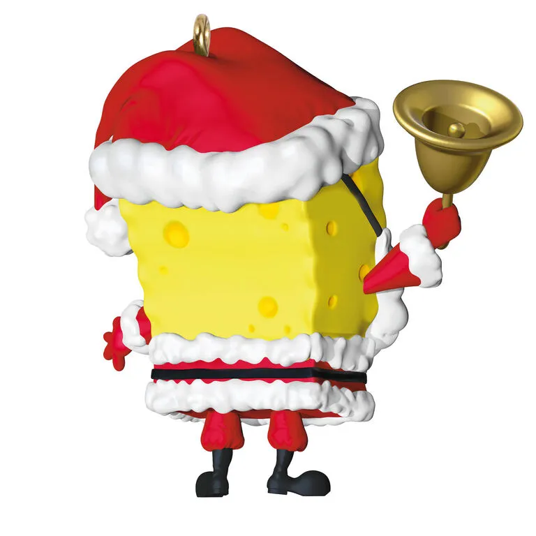 Hallmark Nickelodeon SpongeBob SquarePants Santa Ornament 8 Hallmark Nickelodeon SpongeBob SquarePants Santa Ornament - Image 6