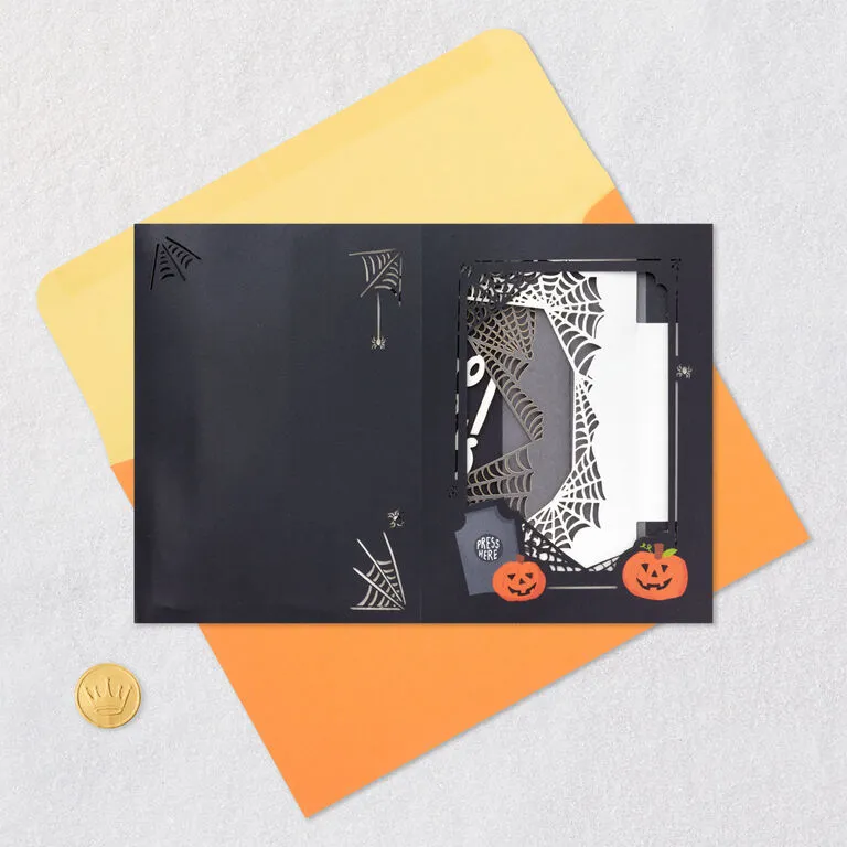 Hallmark Boo To You Musical 3D Pop-Up Halloween Card With Light 8 Hallmark Boo To You Musical 3D Pop-Up Halloween Card With Light - Image 6