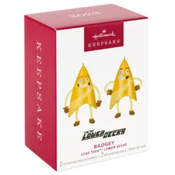 Hallmark Star Trek™: Lower Decks Badgey Ornaments, Set Of 2 11 Hallmark Star Trek™: Lower Decks Badgey Ornaments, Set Of 2 -Hallmark shop Star Trek Badgeys Keepsake Ornaments 1999QXI7027 04