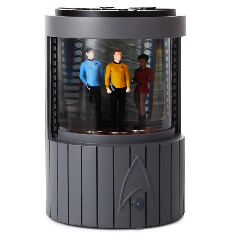 Hallmark Star Trek™ Transporter Snow Globe With Light And Sound 3 Hallmark Star Trek™ Transporter Snow Globe With Light And Sound
