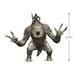 Hallmark Star Wars: The Book Of Boba Fett™ Riding Into The Battle Ornament -Hallmark shop Star Wars Boba Fett on Rancor Keepsake Ornament 2499QXI7087 03